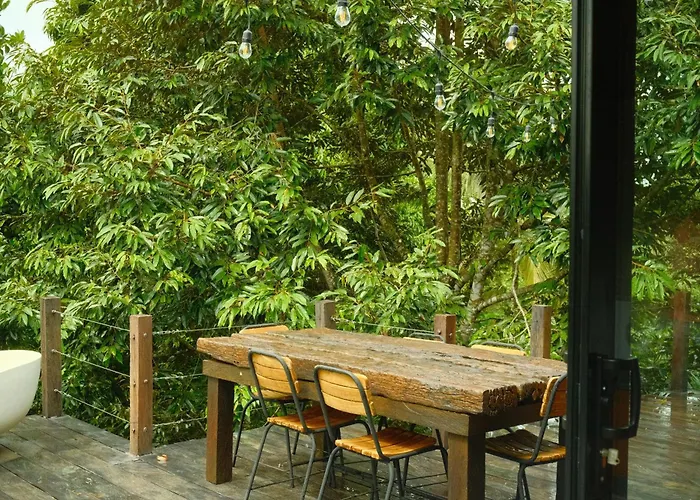 Luciole Mountain House With Jungle & Volcano Views